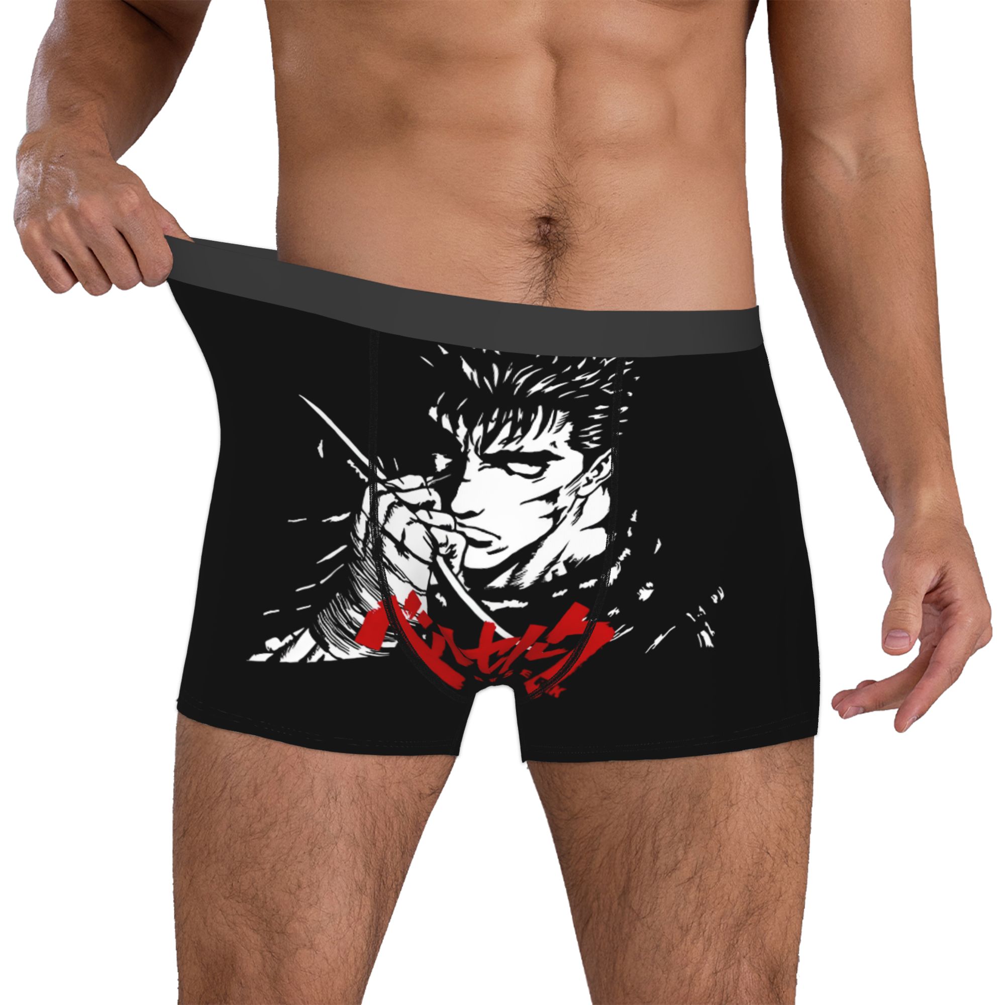 Men'S Accessories Clothing - Męskie bokserki B-Berserks z nadrukiem 3D,