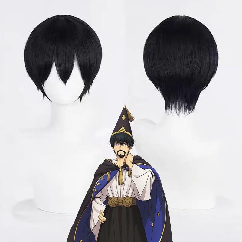 Men Accessories Korea - Peruka Cosplay Czarownicy Atelier Olruggio, Czarna