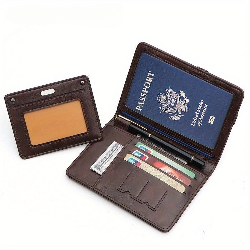 Passport Wallet Rfid - 1 szt. Lekki portfel na paszport