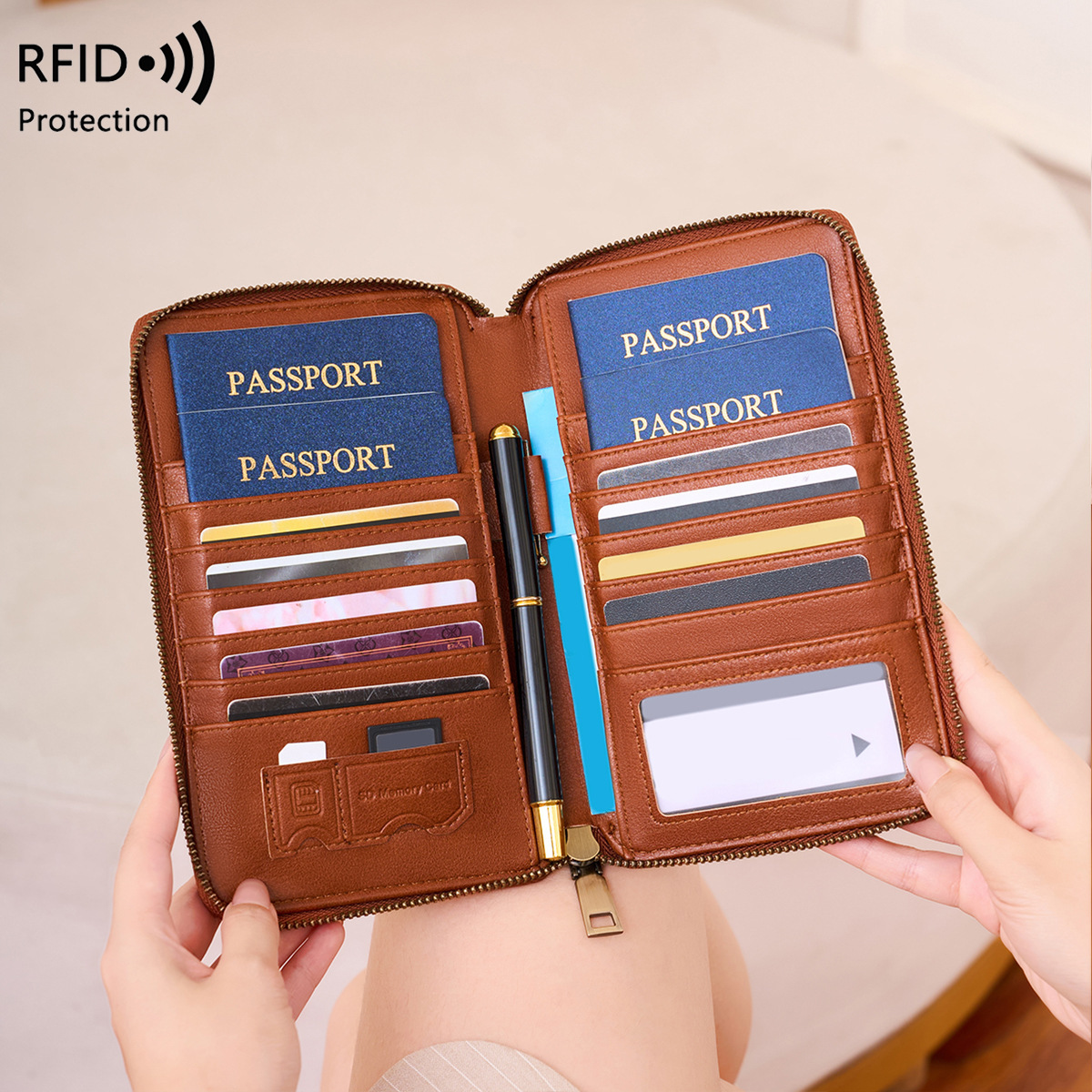Modny portfel na paszport z bl – Passport Wallet Rfid recenzja i cena