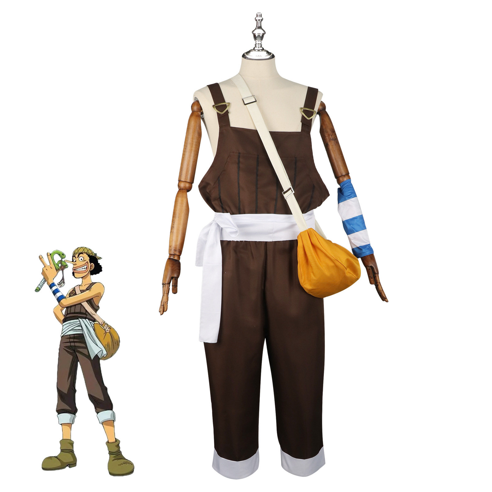 Anime UUsopp Strój Cosplay Brą – Men'S Accessories Japan recenzja i cena