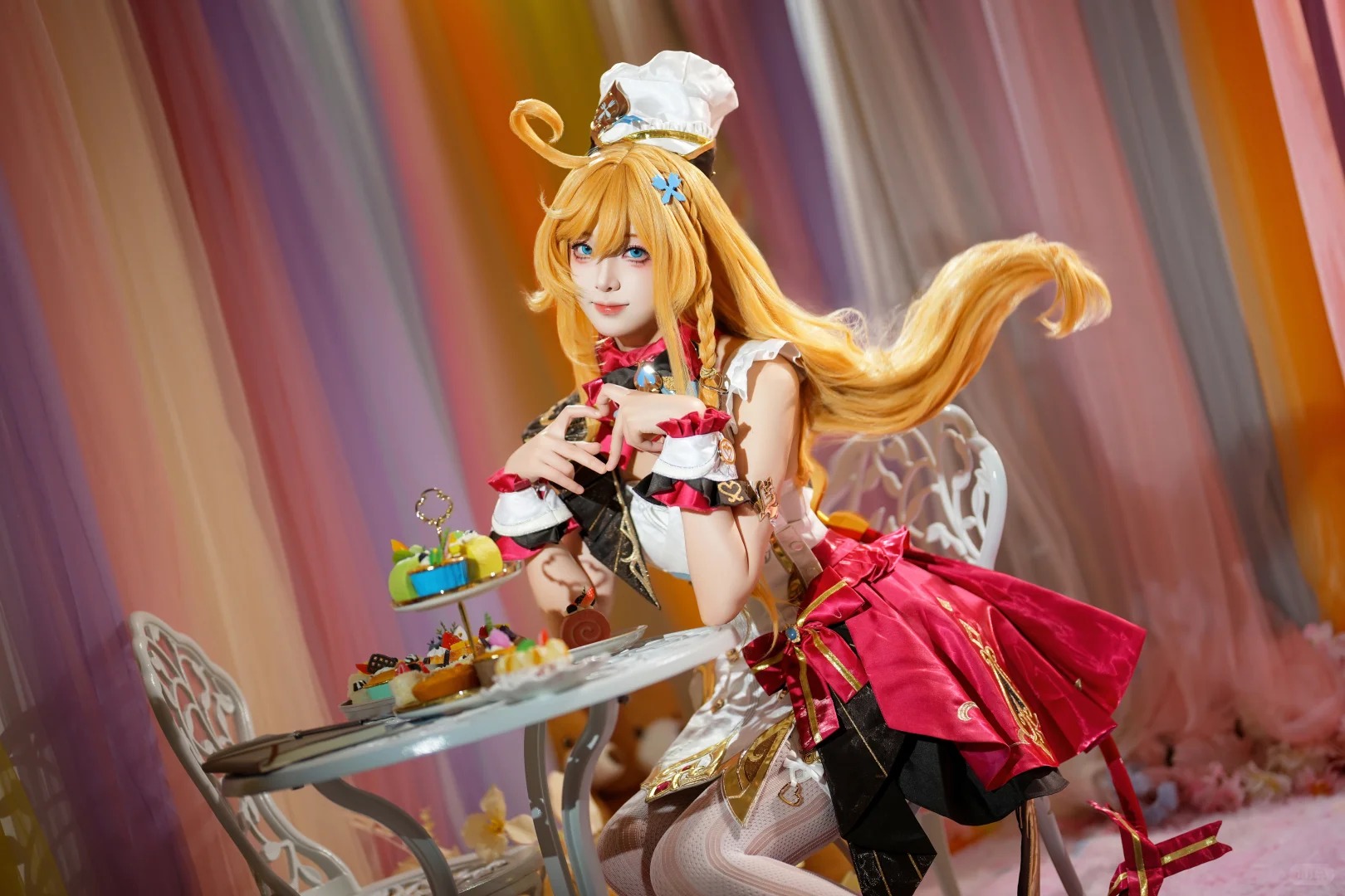 Oficjalny strój cosplay Escoff – Men Accessories Korea recenzja i cena