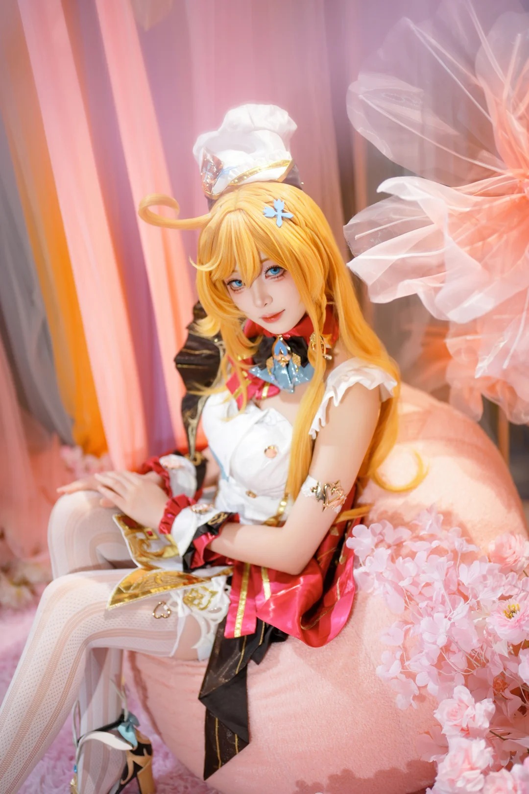 Oficjalny strój cosplay Escoff – Men Accessories Korea recenzja i cena
