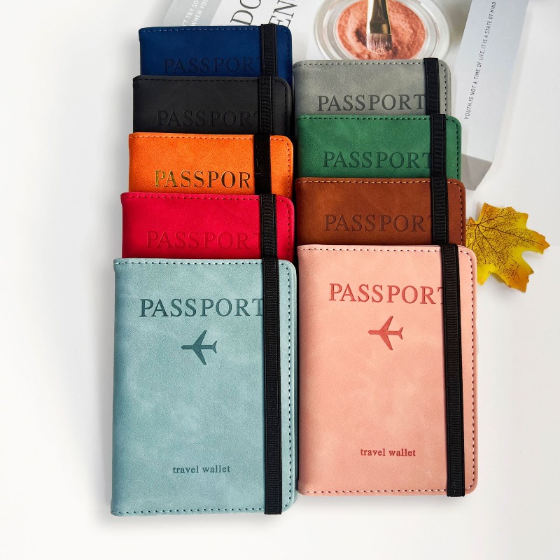 Etui na paszport ze skóry PU,  – Passport Wallet Rfid recenzja i cena