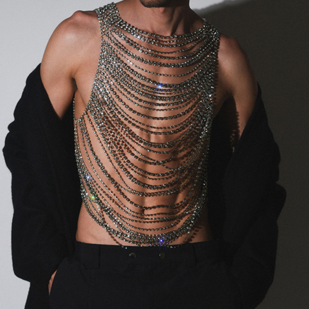 Moda Luksusowa Bling Męska dam – Men'S Accessories Clothing recenzja i cena